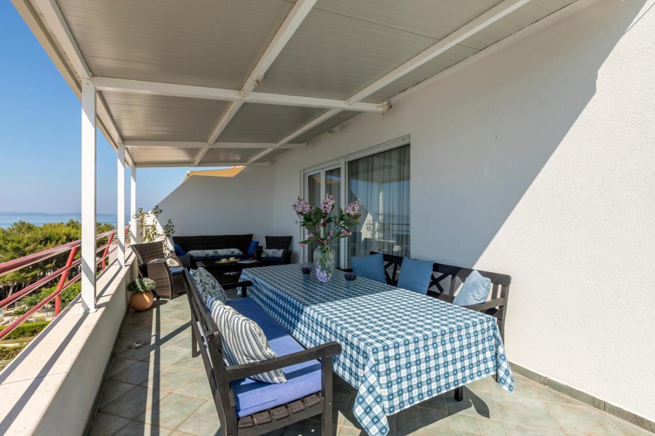 דירות ספליט Seaside Penthouse With Hot Tub Sky Living מראה חיצוני תמונה