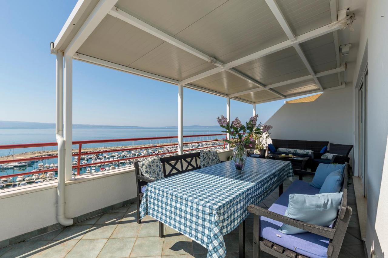 דירות ספליט Seaside Penthouse With Hot Tub Sky Living מראה חיצוני תמונה